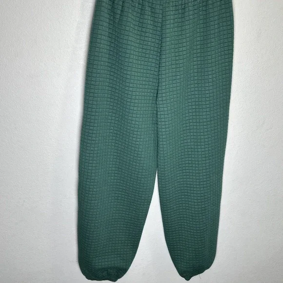 Princess Polly 2 Piece Size 6 Lounge Set Out Fit Green Crop Top Sweat Pants - Picture 6 of 10